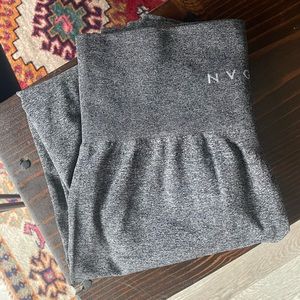 NVGTN grey leggings. Size medium.